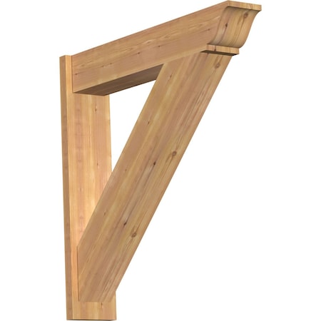 Ekena Millwork Traditional Smooth Traditional Outlooker, Western Red Cedar, 7 1/2"W x 38"D x 38"H OUT08X38X38TRA01SWR